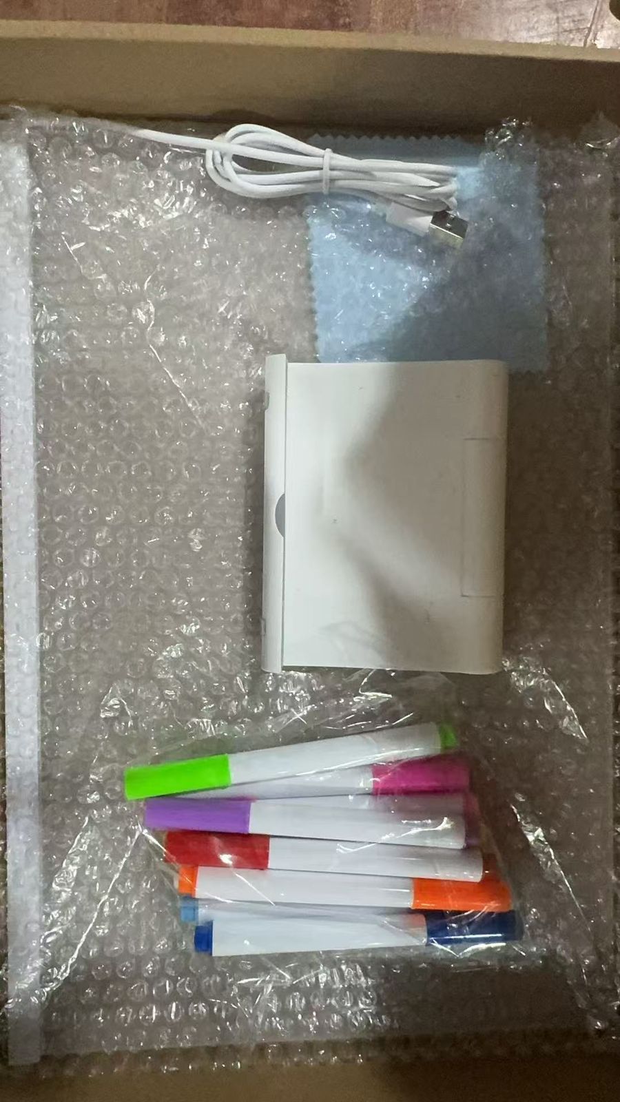 Acrylic Reusable Drawing Board With LED light
