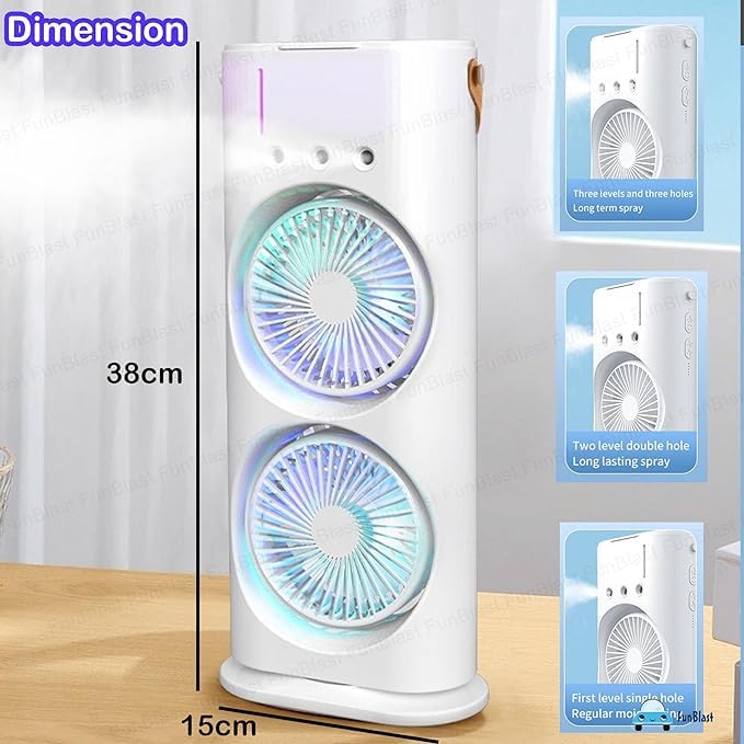 Double-Ended Spray Fan