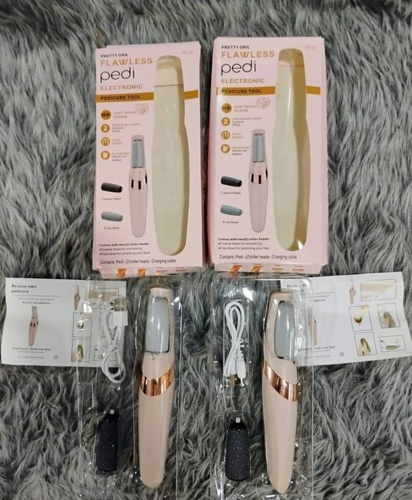 Electronic Cordless Pedicure Callus Dead Skin Remover Polishing Tool