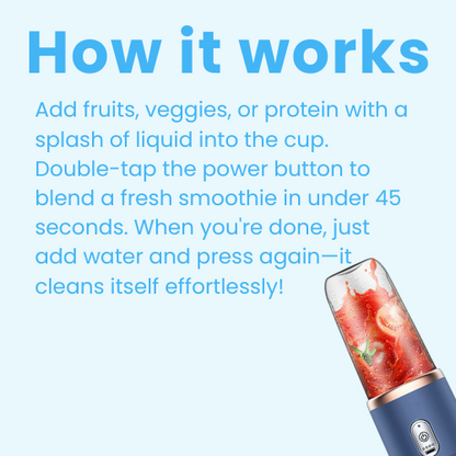 Multifunctional Small Portable Juicer