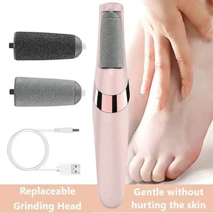Electronic Cordless Pedicure Callus Dead Skin Remover Polishing Tool